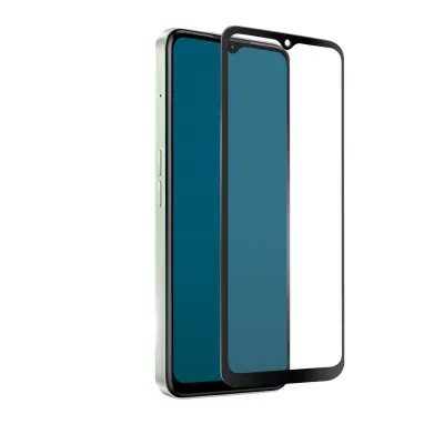 SBS - Tvrdené sklo Full Cover pre Realme C35, čierna