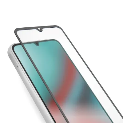 SBS - Tvrdené sklo Full Cover pre Samsung Galaxy A05 4G, čierna