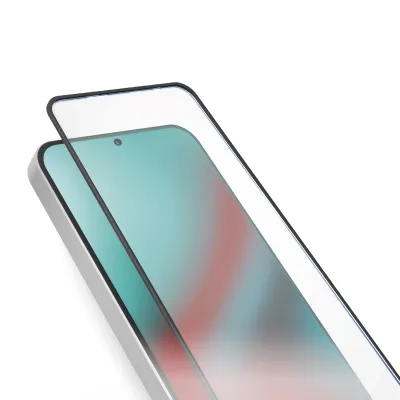 SBS - Tvrdené sklo Full Cover pre Samsung Galaxy A35/A55, čierna