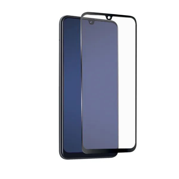 SBS - Tvrdené sklo Full Cover pre Samsung Galaxy A42 5G, čierna