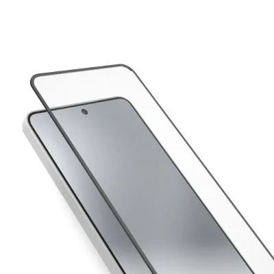 SBS - Tvrdené sklo Full Cover pre Samsung Galaxy S25 Edge, čierna