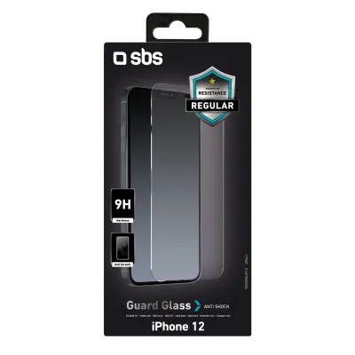 SBS - Tvrdené sklo pre iPhone 12 mini, číra