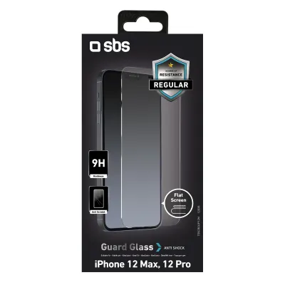 SBS - Tvrdené sklo pre iPhone 12/12 Pro, číra