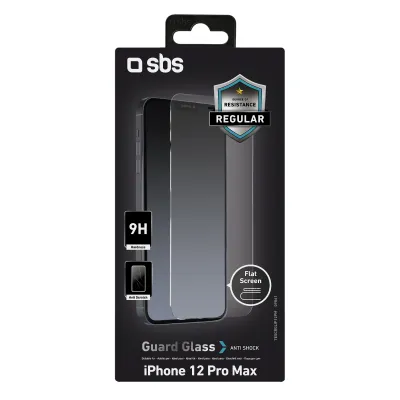 SBS - Tvrdené sklo pre iPhone 12 Pro Max, číra