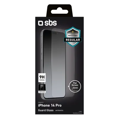 SBS - Tvrdené sklo pre iPhone 14 Pro, číra