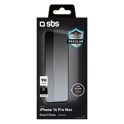 SBS - Tvrdené sklo pre iPhone 14 Pro Max, číra