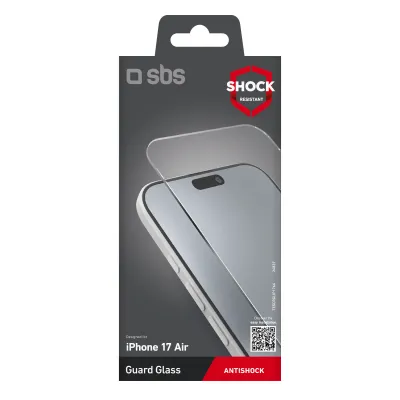 SBS - Tvrdené sklo Guard Glass pre iPhone 17 Air, číra