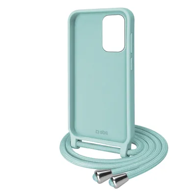 SBS - Puzdro Necklace pre Samsung Galaxy A72, tiffany