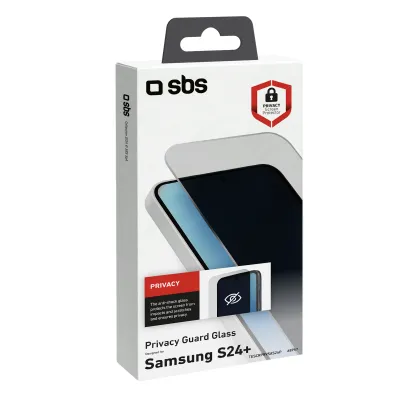 SBS - Tvrdené sklo Privacy pre Samsung Galaxy S24+, transparentná