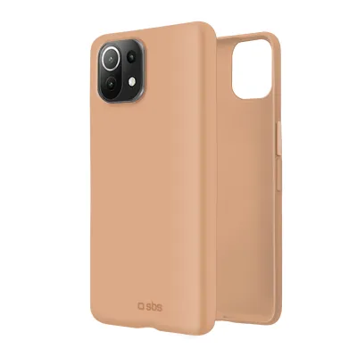 SBS - Puzdro Sensity pre Xiaomi Mi 11 Lite/Mi 11 Lite NE, salmon