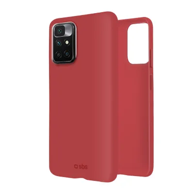 SBS - Puzdro Sensity pre Xiaomi Redmi 10, červená