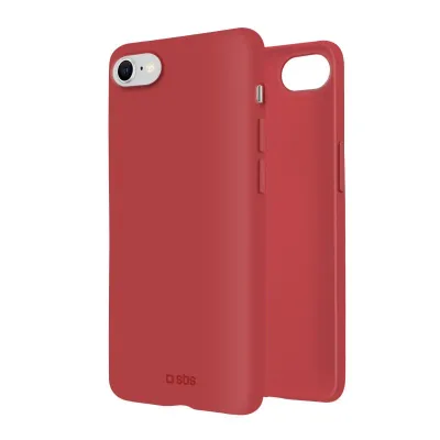 SBS - Puzdro Sensity pre iPhone SE 2022/SE 2020/8/7, červená