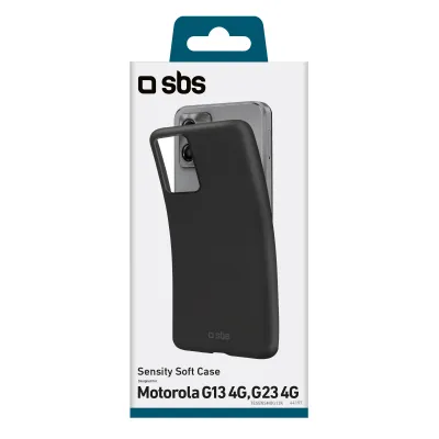SBS - Puzdro Sensity pre Motorola Moto G13/G23, čierna