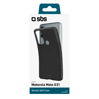 SBS - Puzdro Sensity pre Motorola Moto G41/ Motorola Moto G31, čierna