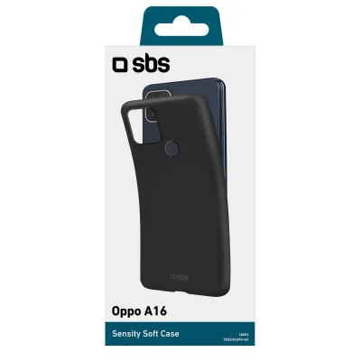 SBS - Puzdro Sensity pre OPPO A16/A16s, čierna