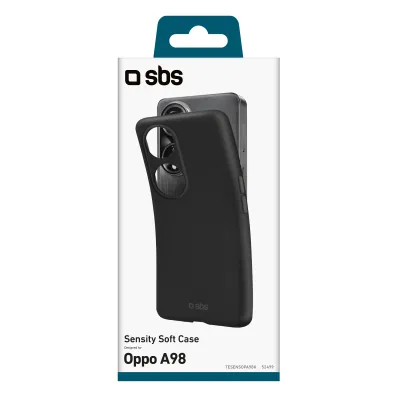 SBS - Puzdro Sensity pre OPPO A98, čierna