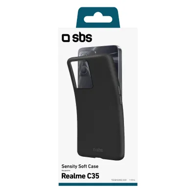 SBS - Puzdro Sensity pre Realme C35, čierna