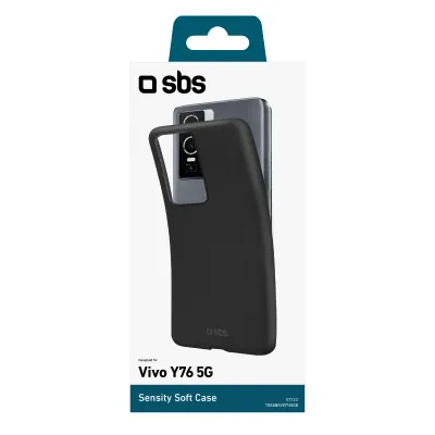SBS - Puzdro Sensity pre Vivo Y76 5G, čierna