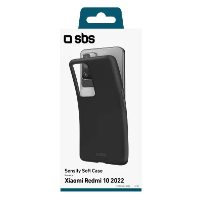 SBS - Puzdro Sensity pre Xiaomi Redmi 10 2022, čierna
