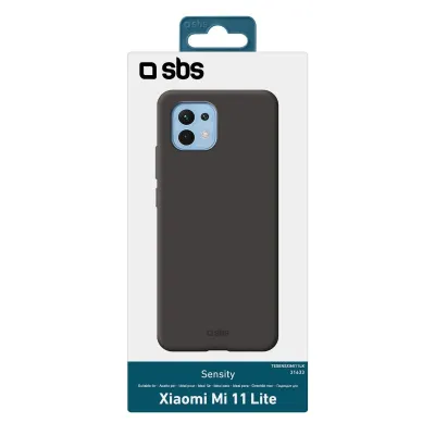SBS - Puzdro Sensity pre Xiaomi Mi 11 Lite, čierna