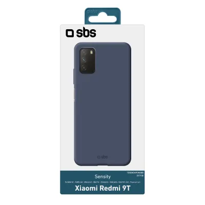 SBS - Puzdro Sensity pre Xiaomi Redmi 9T/Poco M3, modrá