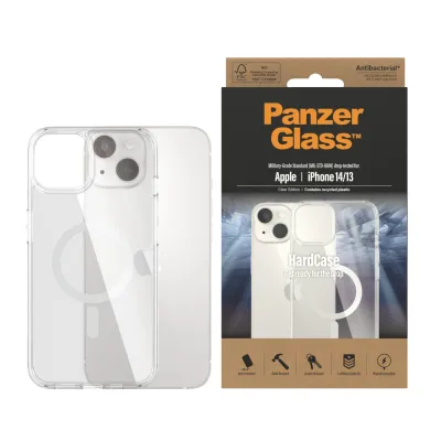 PanzerGlass - Puzdro HardCase s MagSafe pre iPhone 14/13, transparentná