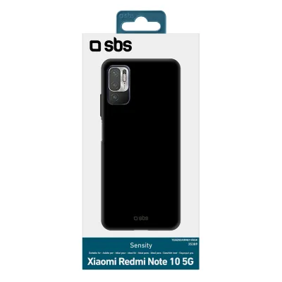 SBS - Puzdro Sensity pre Xiaomi Redmi Note 10 5G/Poco M3 Pro 5G, čierna