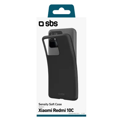SBS - Puzdro Sensity pre Xiaomi Redmi 10C, čierna