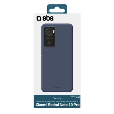SBS - Puzdro Sensity pre Xiaomi Redmi Note 10 Pro, modrá