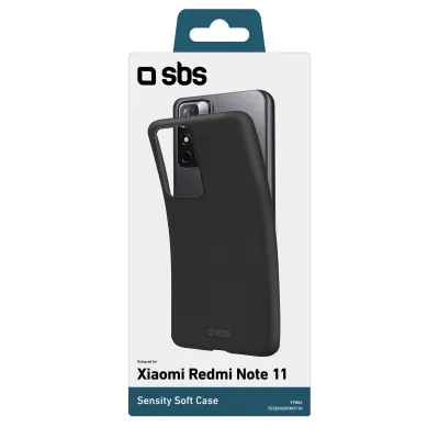 SBS - Puzdro Sensity pre Xiaomi Redmi Note 11 4G, čierna