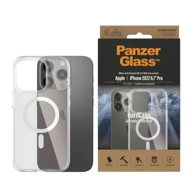 PanzerGlass - Puzdro HardCase s MagSafe pre iPhone 14 Pro, transparentná
