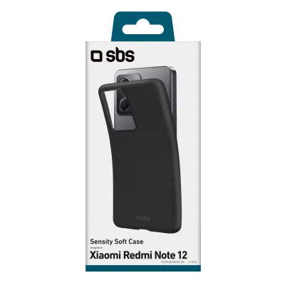 SBS - Puzdro Sensity pre Xiaomi Redmi Note 12, čierna