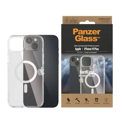 PanzerGlass - Puzdro HardCase s MagSafe pre iPhone 14 Plus, transparentná