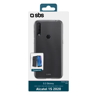 SBS - Puzdro Skinny pre Alcatel 1S 2020, transparentná