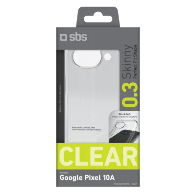 SBS - Puzdro Skinny pre Google Pixel 10A, transparentná