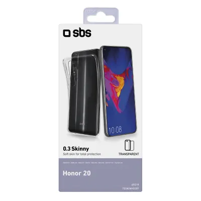 SBS - Puzdro Skinny pre Honor 20/Honor 20s/Huawei nova 5T, transparentná