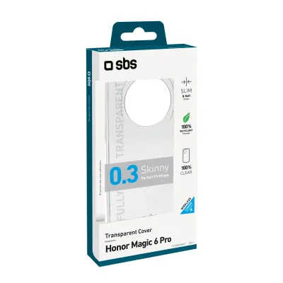 SBS - Puzdro Skinny pre Honor Magic6 Pro, transparentná