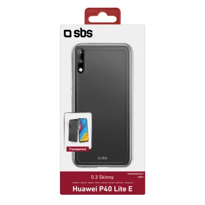 SBS - Puzdro Skinny pre Huawei P40 Lite E, transparentná