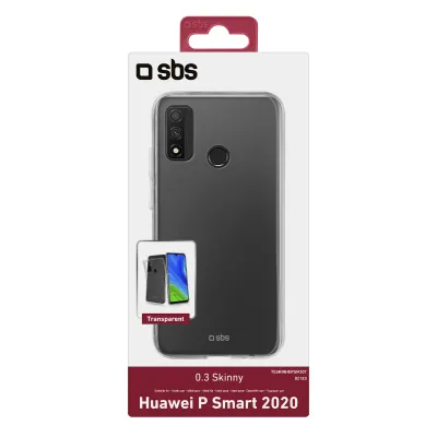 SBS - Puzdro Skinny pre Huawei P Smart 2020, transparentná