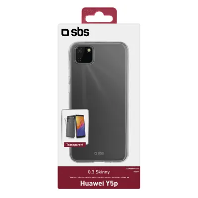 SBS - Puzdro Skinny pre Huawei Y5p, transparentná
