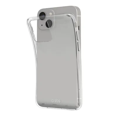 SBS - Puzdro Skinny pre iPhone 14, transparentná