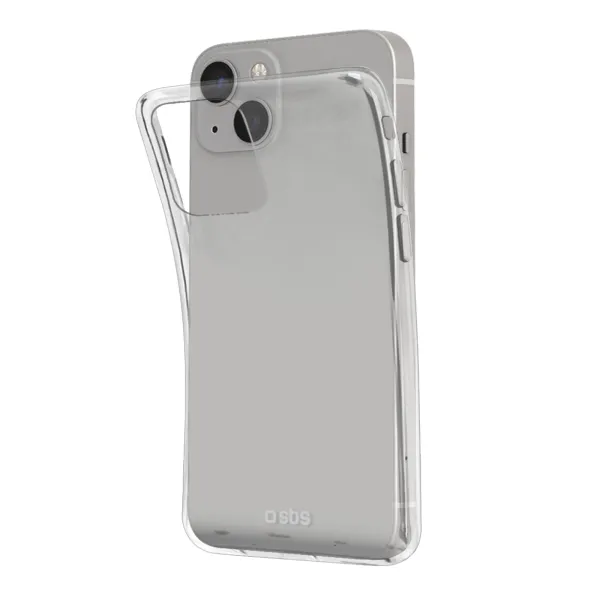 SBS - Puzdro Skinny pre iPhone 14, transparentná