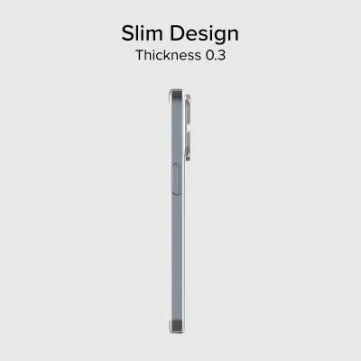 SBS - Puzdro Skinny pre iPhone 15 Pro, transparentná
