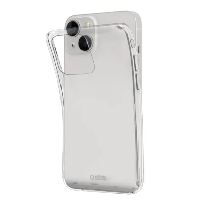 SBS - Puzdro Skinny pre iPhone 15 Plus, transparentná