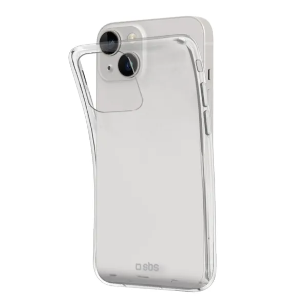 SBS - Puzdro Skinny pre iPhone 15 Plus, transparentná