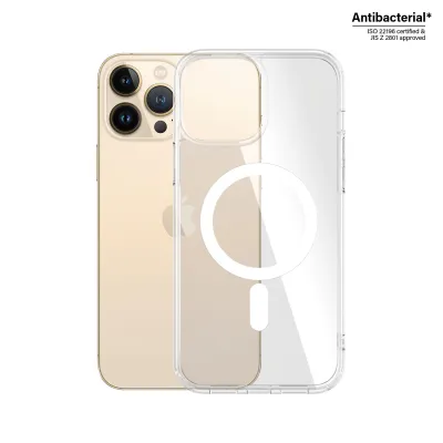 PanzerGlass - Puzdro HardCase AB s MagSafe pre iPhone 13 Pro Max, transparentná