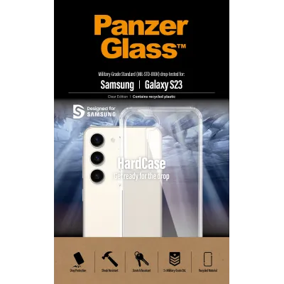 PanzerGlass - Puzdro HardCase AB pre Samsung Galaxy S23, transparentná