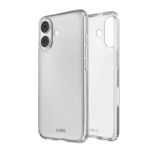 SBS - Puzdro Skinny pre iPhone 17, transparentná