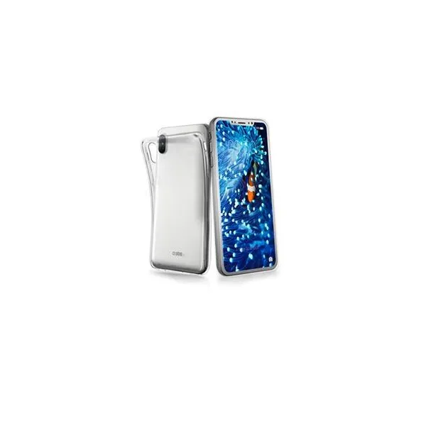 SBS - Puzdro Skinny pre iPhone XS/X, transparentná