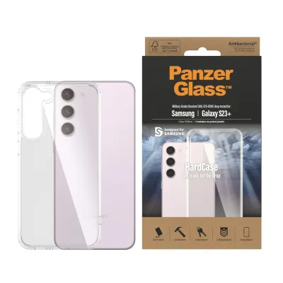 PanzerGlass - Puzdro HardCase AB pre Samsung Galaxy S23+, transparentná